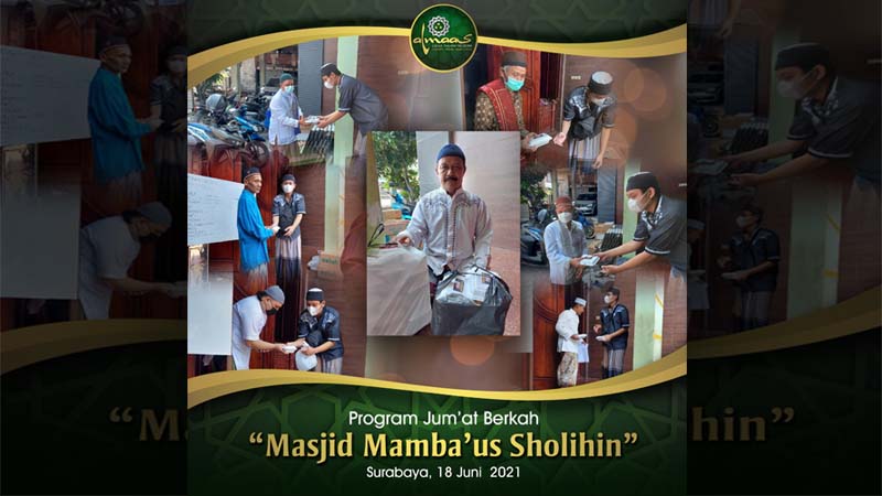 Program Jum’at Berkah Masjid Mamba’us Sholihin